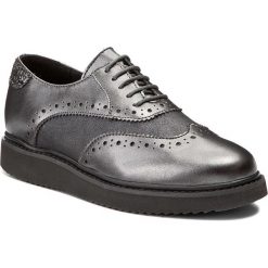 Jazzówki damskie: Oxfordy GEOX – D Thymar B D744BB 0AJHS C9278 Dk Grey/Anthracite