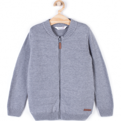 Sweter. Szare swetry chłopięce marki NORDIC EXPEDITION, z bawełny. Za 39,90 zł.