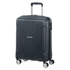American Tourister Walizka Podróżna Tracklite 55 Cm Ciemnoszary. Szare walizki American Tourister, bez wzorów. Za 285,00 zł.