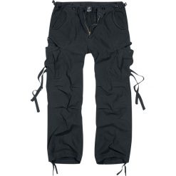 Brandit M65 Vintage Trousers Spodnie czarny. Czarne spodnie męskie marki Brandit, na imprezę, xl, w paski, z bawełny, klasyczne, długie. Za 184,90 zł.