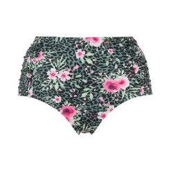 Cellbes Wysokie majtki od bikini w kwiatki zielony w kwiaty female zielony/ze wzorem 60. Zielone majtki damskie Cellbes. Za 89,00 zł.