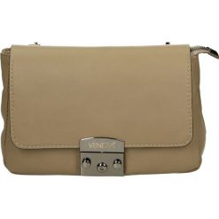 Torebka - A-9028-O S OS. Żółte torebki klasyczne damskie marki Venezia, ze skóry. Za 299,00 zł.