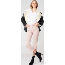 Jeansy damskie: Filippa K Jeansy Stella Cropped Coloured – Pink