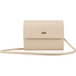 Kopertówka damska Felice F14 MAT cielista - cielisty. Kopertówki damskie Felice, w paski, małe, bez dodatków. Za 49,99 zł.