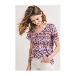 T-shirty damskie: T-shirt z wiązaniem