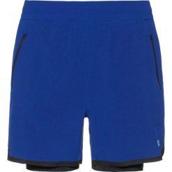 Szorty funkcyjne w kolorze niebieskim. Niebieskie spodenki sportowe męskie Odzież sportowa, m, bez wzorów. W wyprzedaży za 179,95 zł.