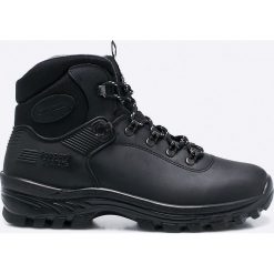 Grisport - Buty Nero Dakar Trekking 2.0. Czarne buty trekkingowe męskie marki Grisport, na zimę, z materiału, na sznurówki, outdoorowe. W wyprzedaży za 249,90 zł.