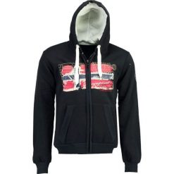 Geographical Norway bluza męska Gayto S ciemnoniebieska. Niebieskie bluzy męskie Geographical Norway, s, bez wzorów, z kapturem, bez rękawów, z kapturem. Za 179,00 zł.