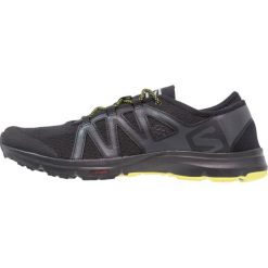 Salomon CROSSAMPHIBIAN SWIFT Obuwie do sportów wodnych black/phantom/sulphur spring. Czarne buty skate męskie Salomon, z gumy, żeglarskie. Za 379,00 zł.