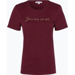 Marie Lund - T-shirt damski, czerwony. Czerwone t-shirty damskie Marie Lund, xs, z napisami, bez kołnierzyka. Za 59,95 zł.