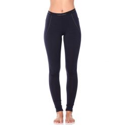 Legginsy termoaktywne Icebreaker BodyfitZone 260 104396423. Czarne getry damskie termoaktywne Icebreaker, m, bez wzorów. Za 391,99 zł.