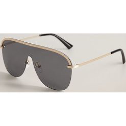 Mango - Okulary Telma. Żółte okulary przeciwsłoneczne damskie Mango. W wyprzedaży za 71,90 zł.