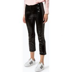 Marc Cain Collections - Spodnie damskie, czarny. Czarne spodnie damskie marki Marc Cain Collections, z lakierowanej skóry. Za 749,95 zł.