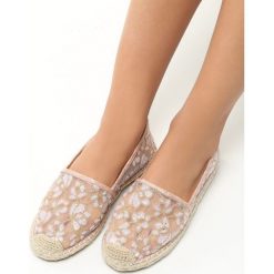 Espadryle damskie: Różowe Espadryle Nyctophilia