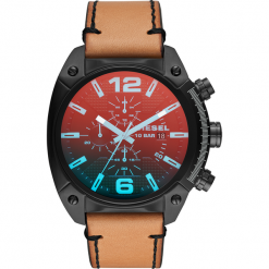 Zegarek DIESEL - Overflov DZ4482 Brown/Black. Brązowe zegarki męskie Diesel. Za 969,00 zł.