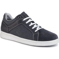 Sneakersy GEOX - U Warrens A U020LA 0NBME C4002 Navy. Niebieskie sneakersy męskie Geox, na co dzień, bez wzorów, ze skóry, bez zapięcia. W wyprzedaży za 309,00 zł.