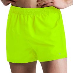 Męskie szorty kąpielowe ANPORE Neon żółte. Kąpielówki męskie Anpore. Za 123,99 zł.