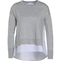 Escada Sport SIDNEY Sweter vapour. Szare swetry damskie marki Escada Sport, s, bez wzorów, z wełny, bez rękawów, bez kaptura. W wyprzedaży za 587,60 zł.