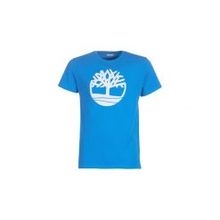 T-shirty z krótkim rękawem Timberland SS CARRY. Niebieskie t-shirty męskie Timberland, s, bez wzorów, bez kołnierzyka, krótkie. Za 129,00 zł.