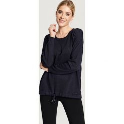 Sweter w kolorze granatowym. Niebieskie swetry damskie Zabaione, Hailys, l, bez wzorów, bez rękawów, bez kaptura. W wyprzedaży za 59,95 zł.