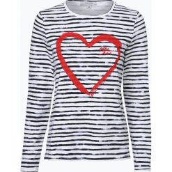 Bluzy damskie: comma casual identity – Damska bluza nierozpinana, niebieski