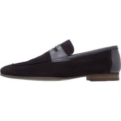 Buty wizytowe męskie: Brett & Sons Eleganckie buty marine/selv blue