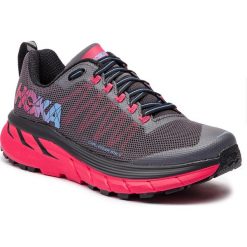 Buty HOKA ONE ONE - Challenger Atr 4 1018295 Black/Azalea. Szare buty sportowe damskie Hoka One One, bez wzorów, z tworzywa sztucznego, sportowe, do biegania. Za 569,99 zł.