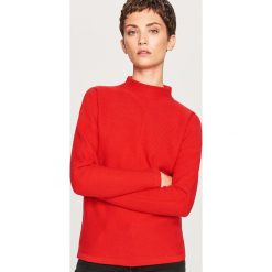 Sweter ze stójką - Czerwony. Niebieskie swetry klasyczne damskie marki KIPSTA, z materiału, młodzieżowe. Za 79,99 zł.