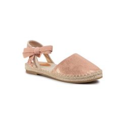 Jenny Fairy WSS990-06 Różowy. Różowe espadryle damskie Jenny Fairy, bez wzorów, ze skóry ekologicznej, bez obcasa. Za 59,99 zł.