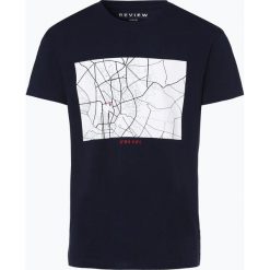 Review - T-shirt męski, niebieski. Niebieskie t-shirty męskie z nadrukiem Review, m, z bawełny. Za 29,95 zł.