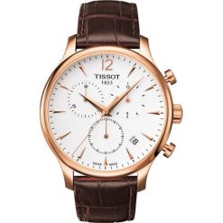 RABAT ZEGAREK TISSOT T-Classic T063.617.36.037.00. Białe zegarki męskie TISSOT, ze stali. W wyprzedaży za 1619,21 zł.