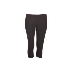 Leginsy 3/4 tenisowe Essential 100 damskie. Szare legginsy sportowe damskie marki ARTENGO, s, z elastanu, tenisowe. W wyprzedaży za 29,99 zł.