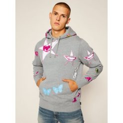 Bluza HUF Kei FL00126. Czarne bluzy męskie HUF, m, bez wzorów, bez kołnierzyka, bez rękawów, bez kaptura. Za 489,00 zł.