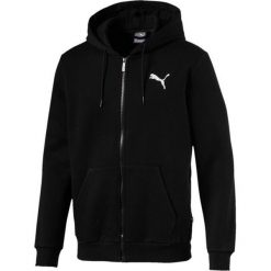 BLUZA ESSENTIAL FLEECE. Czarne bluzy męskie Puma, m, bez wzorów, bez kołnierzyka, bez rękawów, bez kaptura. W wyprzedaży za 159,99 zł.