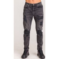 JEANSY REYNOLDS (IGGY) SLIM FIT John Richmond. Szare jeansy męskie John Richmond, m, z aplikacjami. Za 575,40 zł.