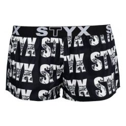 Bokserki damskie: Styx Bokserki Damskie S Czarny