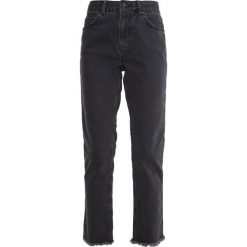 Jeansy damskie: Topshop BOUTIQUE Jeansy Straight Leg charcoal