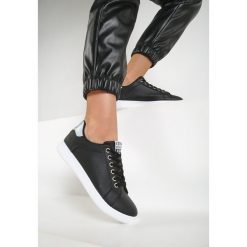 Czarno-Srebrne Trampki Tune of Love. Czarne buty sportowe damskie Renee, bez wzorów, sportowe. Za 79,99 zł.