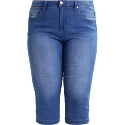 Bermudy damskie: Zizzi EMILY Szorty jeansowe light blue denim