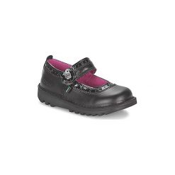 Baleriny Dziecko Kickers KICK BROGBAR. Czarne baleriny dziewczęce marki Kickers. Za 160,30 zł.