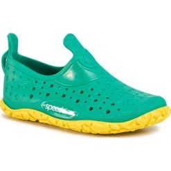 Buty SPEEDO - Jelly Iu 8-11303D720 Green/Yellow. Zielone półbuty dziewczęce Speedo, bez zapięcia. Za 79,99 zł.