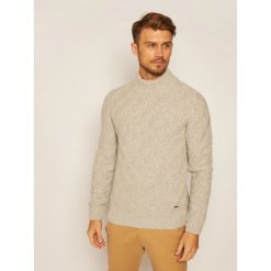 Golf JOOP! 17 Jk-20Nando 30023732. Niebieskie swetry męskie JOOP!, xxl, bez wzorów, z golfem, bez kaptura. Za 739,00 zł.