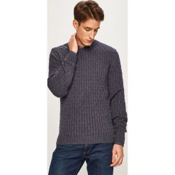 Pierre Cardin - Sweter. Niebieskie swetry męskie Pierre Cardin, s, bez wzorów, z bawełny, z okrągłym kołnierzem, bez kaptura. W wyprzedaży za 299,90 zł.