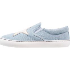 Creepersy damskie: fullstop. Półbuty wsuwane light blue