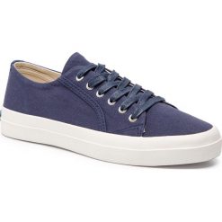 Tenisówki VAGABOND - Joan 4748-180-64 Dk Blue. Niebieskie półbuty damskie Vagabond, na co dzień, bez wzorów, z gumy, eleganckie, bez obcasa, bez zapięcia. W wyprzedaży za 189,00 zł.