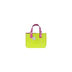 TORBA MEDIUM PRIMA APPLE GREEN. Zielone torebki klasyczne damskie Doubleu bag, bez wzorów. Za 215,20 zł.