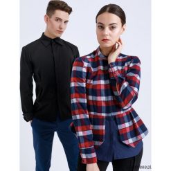 Koszula damska w kratę. Czarne koszule damskie Pakamera, ze stójką. Za 259,00 zł.