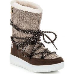 BUTY ZIMOWE. Szare buciki niemowlęce chłopięce KYLIE, na zimę. Za 79,90 zł.