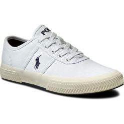 Tenisówki POLO RALPH LAUREN - Tyrain A85 XZ4YZ XY4YZ XW4RF Pure White 816641900001. Białe półbuty męskie Polo Ralph Lauren, na co dzień, bez wzorów, z materiału, na sznurówki. W wyprzedaży za 219,00 zł.