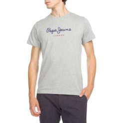 Pepe Jeans Eggo Koszulka Szary. Szare podkoszulki męskie Pepe Jeans, xxl, z nadrukiem, z bawełny, z krótkim rękawem. Za 145,95 zł.